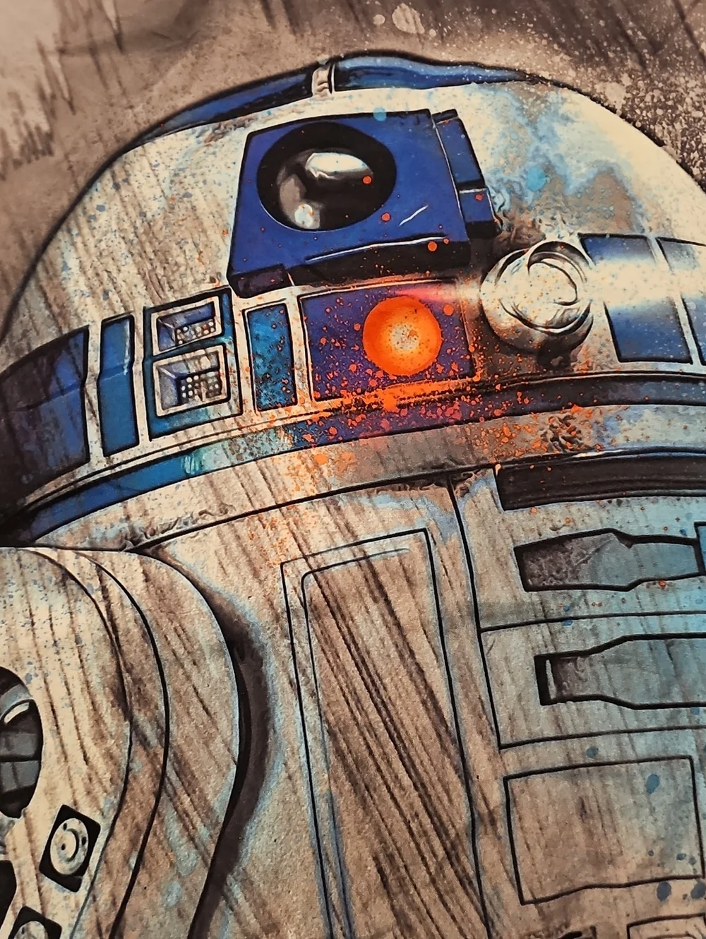Star Wars Twin Sheet Set With BB-8 R2-D2-Series Droid Pillowcase -